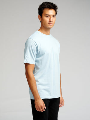 Oversized T-shirt - Sky Blue - TeeShoppen Group™ - T-shirt - TeeShoppen