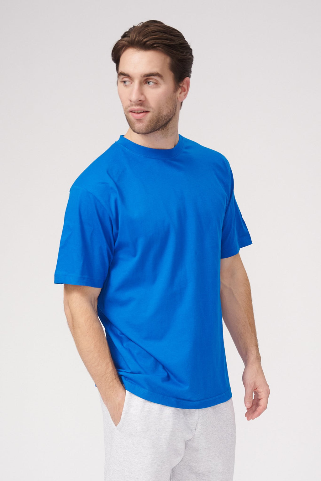 Oversized T -shirt - Zweeds blauw