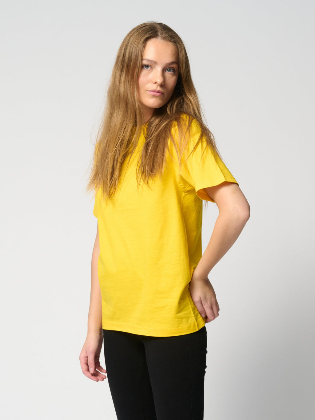 Oversized t-shirt - Yellow