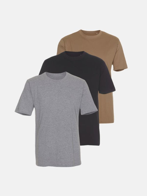 Oversized T-shirts - Package Deal (3 pcs.) - TeeShoppen Group™ - T-shirt - TeeShoppen