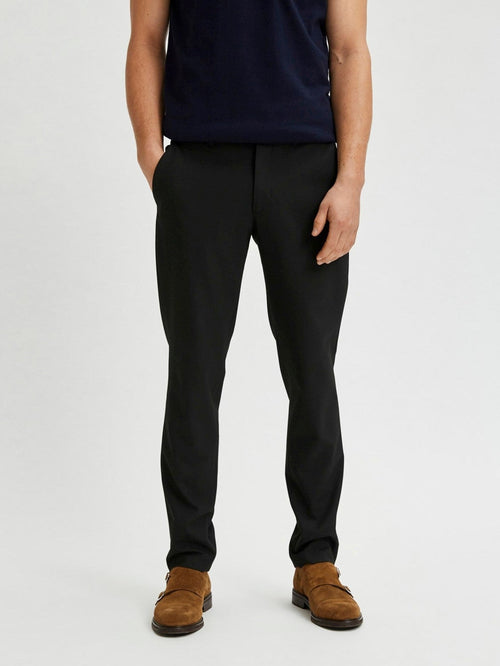 Performance Premium Pants - Black - TeeShoppen Group™ - Pants - Selected Homme