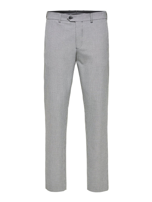 Performance Premium Pants - Black/White - TeeShoppen Group™ - Pants - Selected Homme