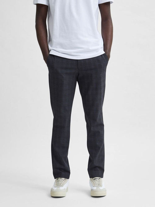 Performance Premium Pants - Gray/Black - TeeShoppen Group™ - Pants - Selected Homme