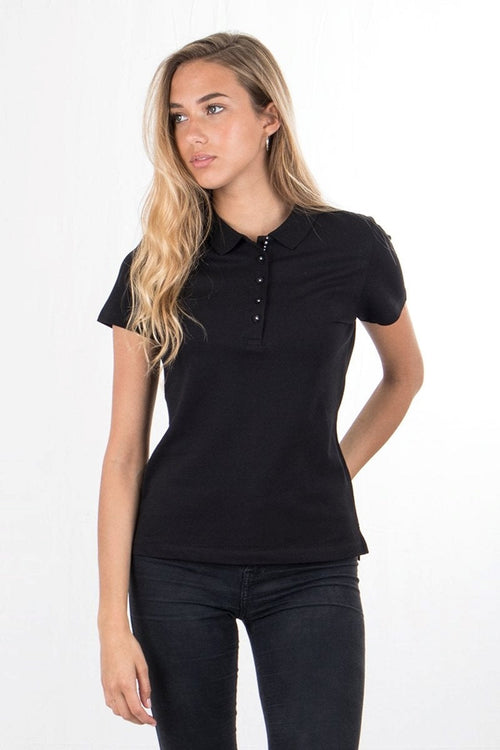 Polo Shirt - Black - TeeShoppen Group™ - T-shirt - TeeShoppen
