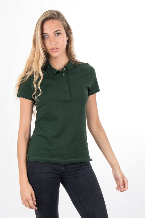 Polo Shirt - Dark Green - TeeShoppen Group™ - T-shirt - TeeShoppen