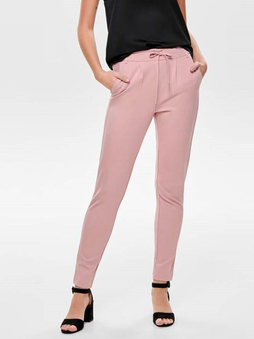 Poptrash Pants - Pink - TeeShoppen Group™ - Pants - ONLY