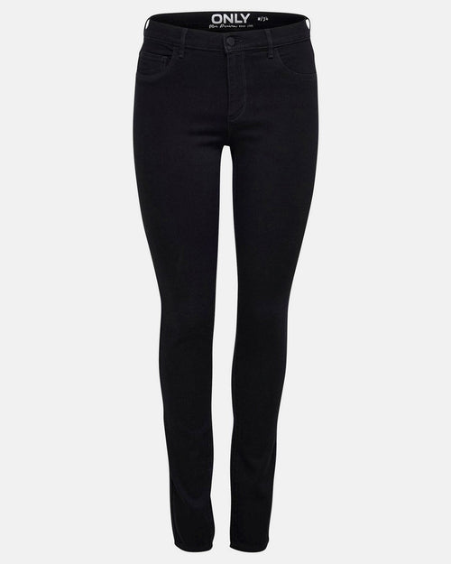 Rain skinny jeans - Black - TeeShoppen Group™ - Jeans - ONLY