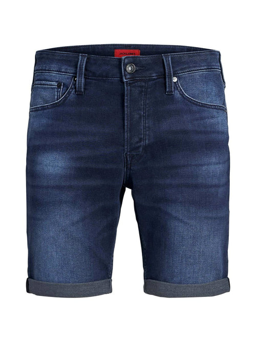 Rick Denim shorts - Dark Blue (with stretch) - TeeShoppen Group™ - Shorts - Jack & Jones