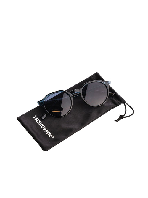 Round Sunglasses - Blue - TeeShoppen Group™ - Accessories - TeeShoppen