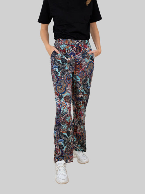Sarai Pants - Scuba Blue - TeeShoppen Group™ - Pants - Vero Moda