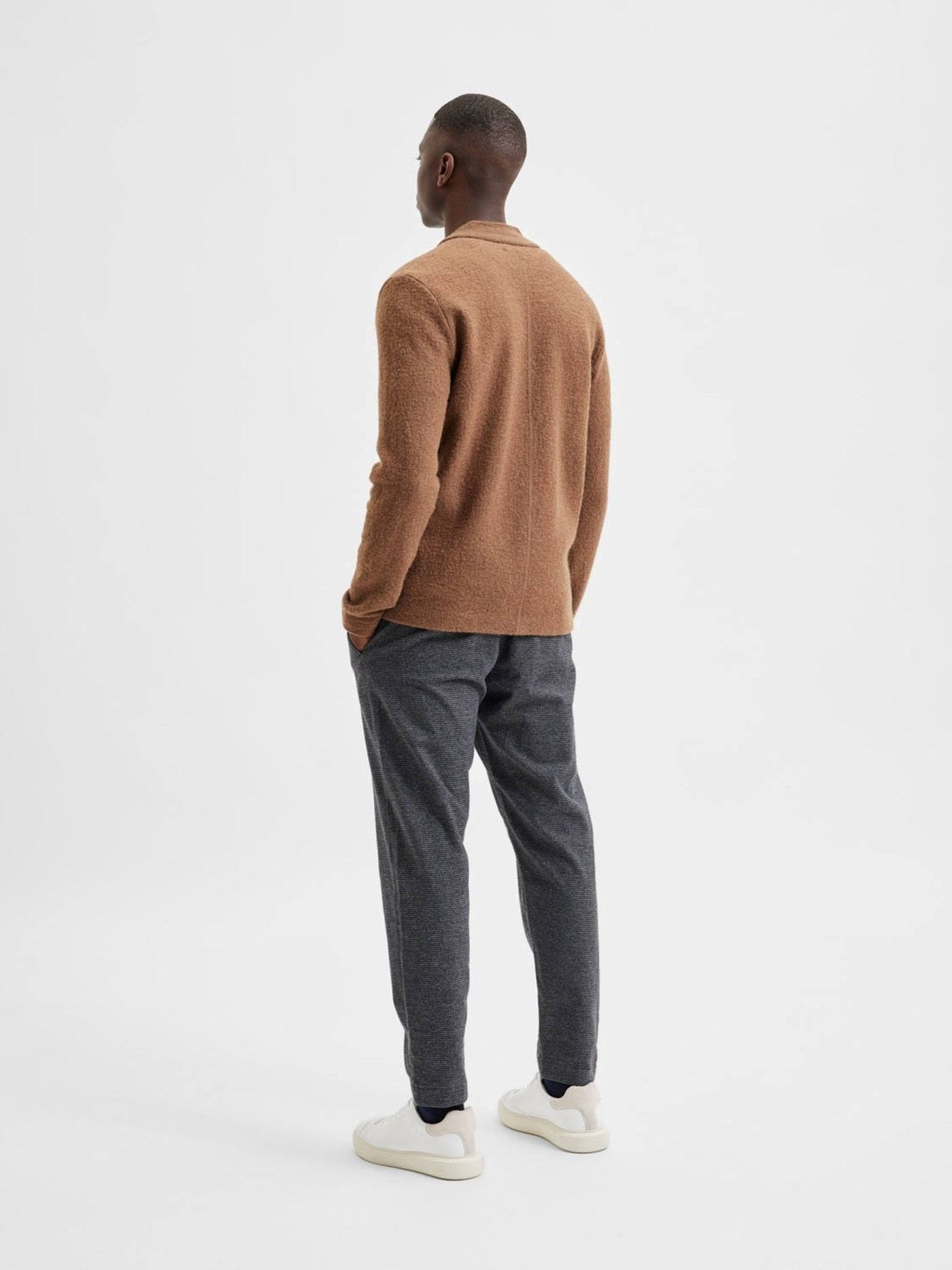 Roan Knit Workwear Cardigan - Koffielikeur - Selected Homme 2