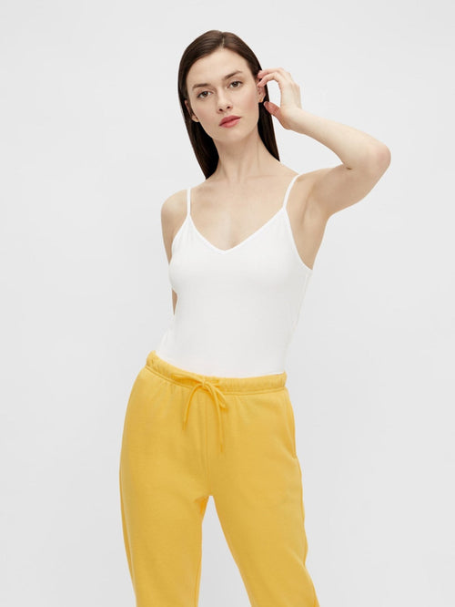 Sirene Singlet - White - TeeShoppen Group™ - Underwear - PIECES