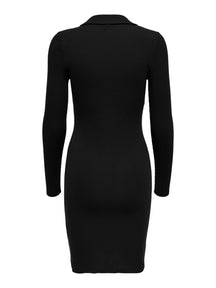 Siva Polo -jurk - zwart