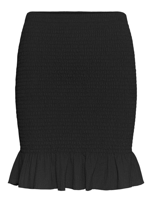 Smock Skirt - Black - TeeShoppen Group™ - Skirt - Vero Moda