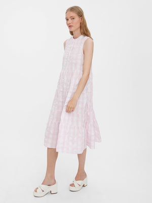 Sody Calf Highneck Dress - Light Lilac - TeeShoppen Group™ - Dress - Vero Moda