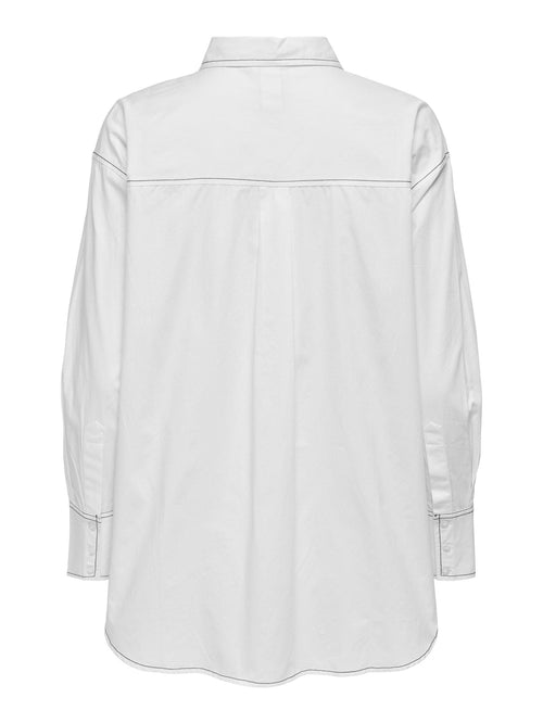 Sofia Skjorte - Bright White - TeeShoppen Group™ - Formal Shirts & Blouses - ONLY