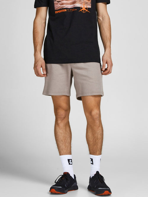 Star Sweat Shorts - Fungi - TeeShoppen Group™ - Shorts - Jack & Jones