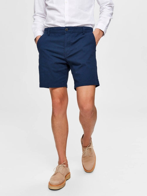 Storm Flex Shorts - Blue - TeeShoppen Group™ - Shorts - Selected Homme