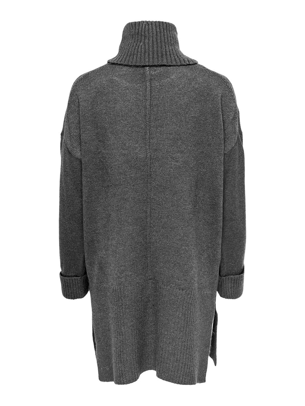 Tatiana Roll Neck Pullover - Donkere grijs