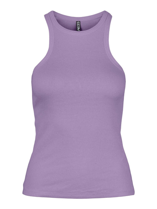 Taya Boxer Top - Lavender - TeeShoppen Group™ - T-shirt - PIECES