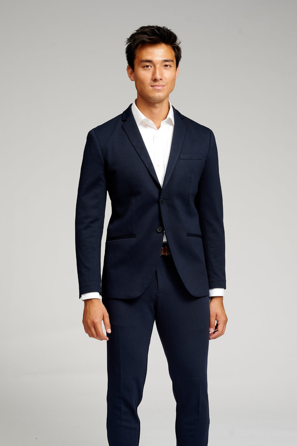The Original Performance Suit™️ (Navy) + Shirt & Tie - Package Deal