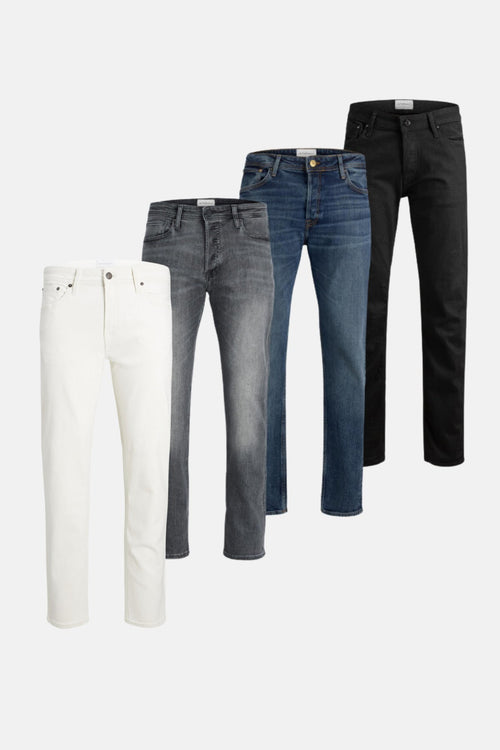 The Original Performance Jeans (Regular fit) - Package Deal (4 pcs.) - TeeShoppen Group™ - Jeans - TeeShoppen