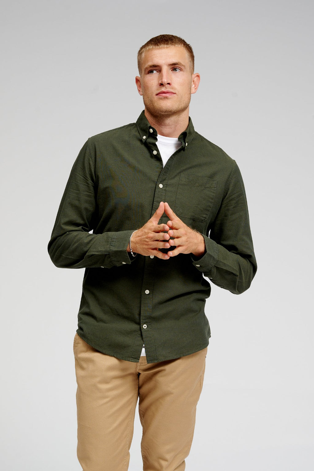 The Original Performance Oxford Shirt ™ ️ - Forest Night