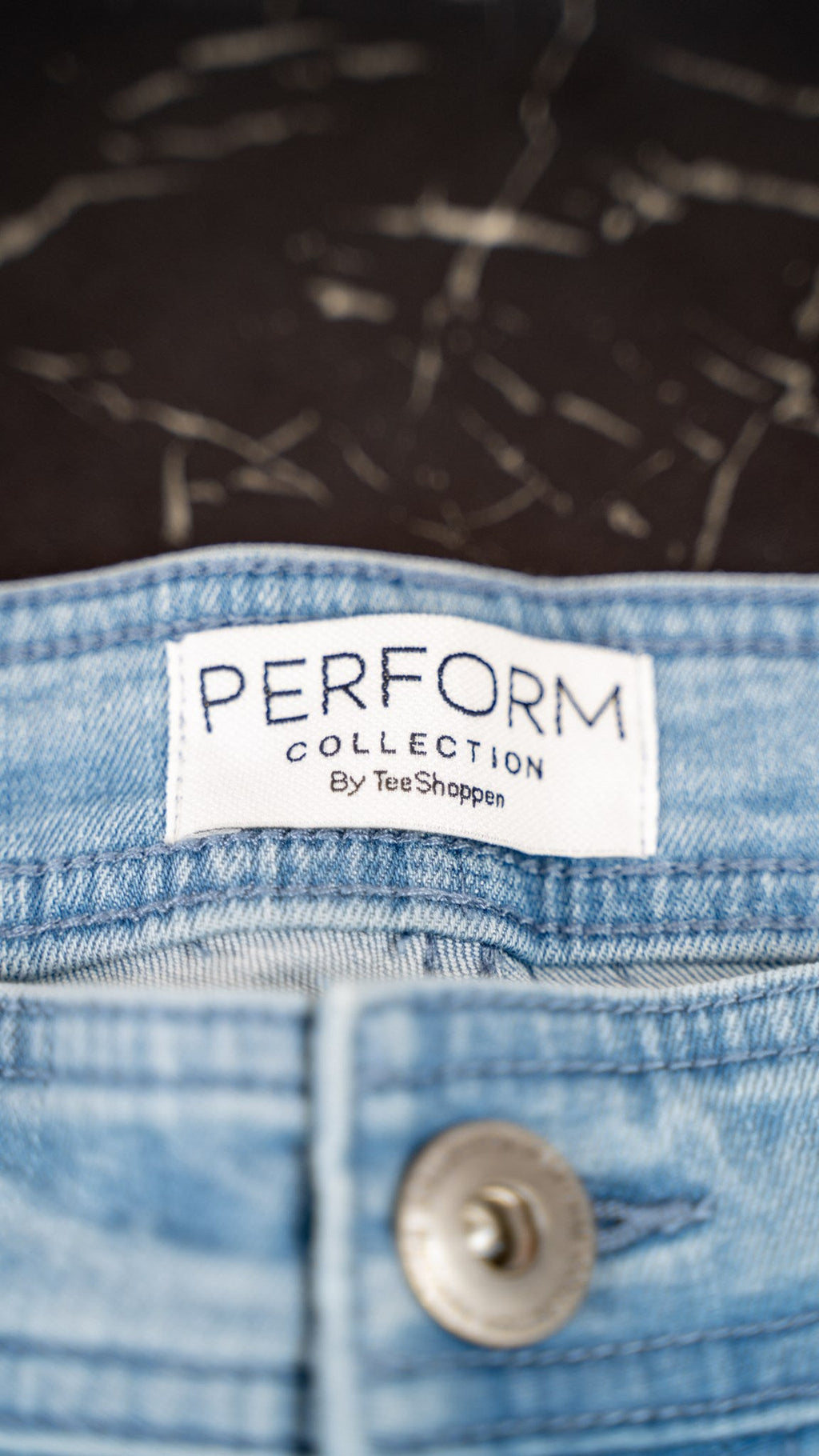 The Original Performance Performance Denim shorts - lichtblauw