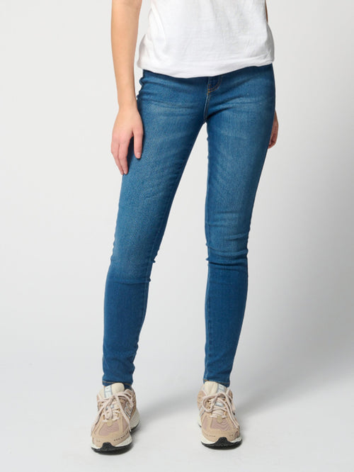 The Original Performance Skinny Jeans - Medium Blue Denim - TeeShoppen Group™ - Jeans - TeeShoppen