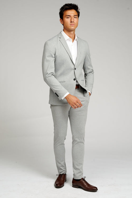 The Original Performance Suit (Light Grey) + The Original Performance Shirt - Package Deal - TeeShoppen Group™ - Suit - TeeShoppen