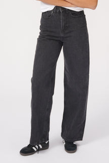 The Original Performance Brede jeans - gewassen zwarte denim