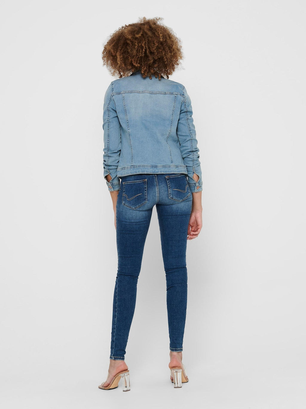 Tia denim jas - lichtblauwe denim