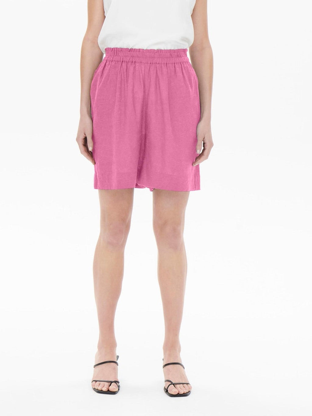 Tokyo linnen shorts - Sachet Pink