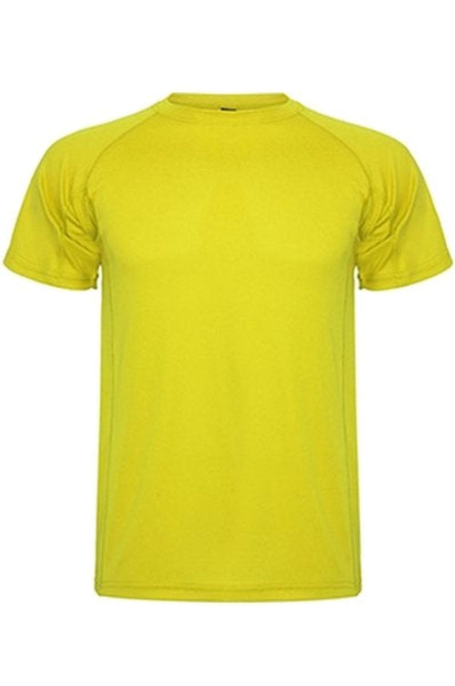 Training T-shirt - Yellow - TeeShoppen Group™ - T-shirt - TeeShoppen