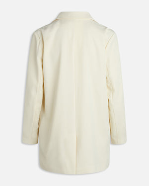 Vagna Oversized Blazer - Cream - TeeShoppen Group™ - Blazer - Sisters Point