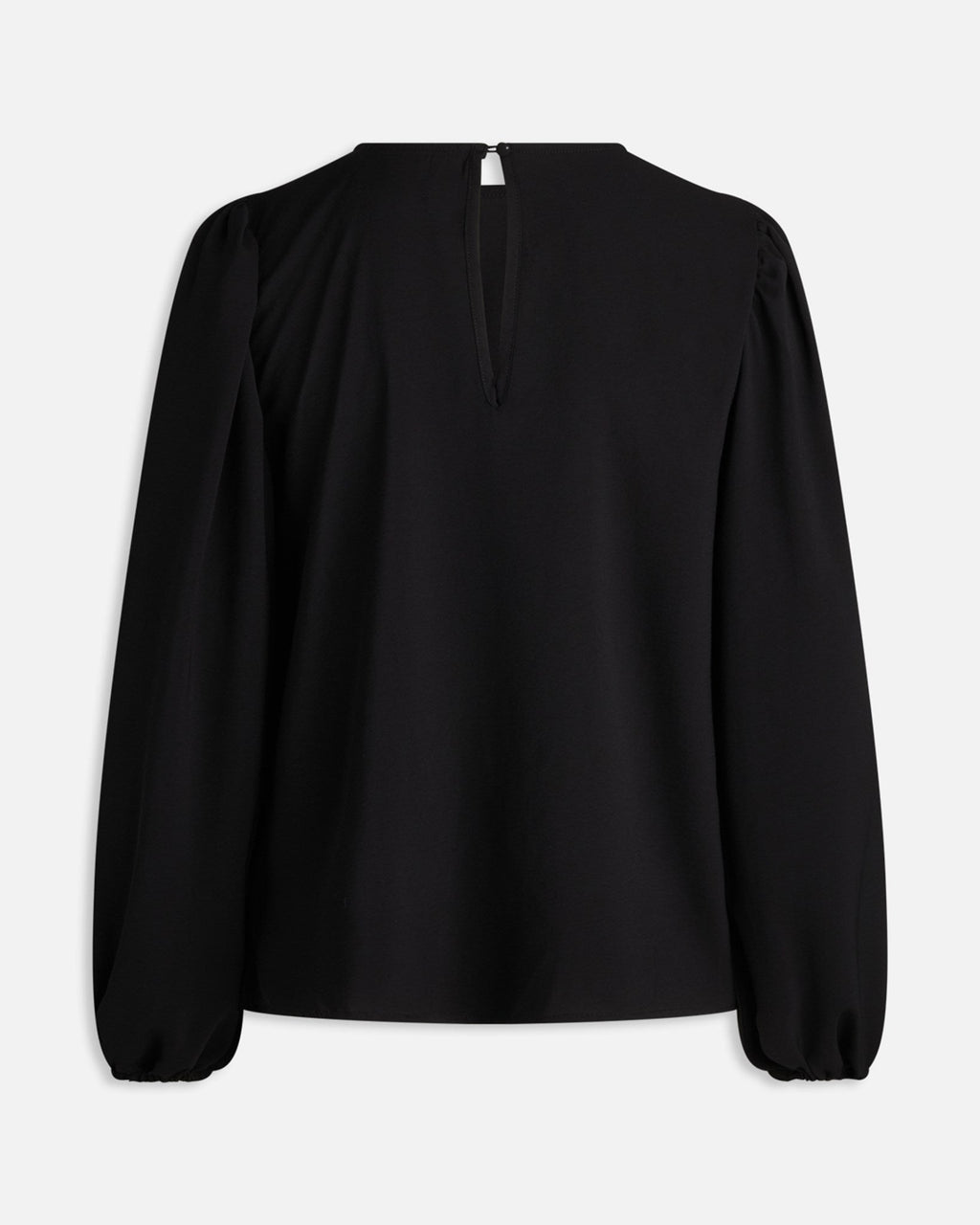Vella blouse met lange mouwen - zwart