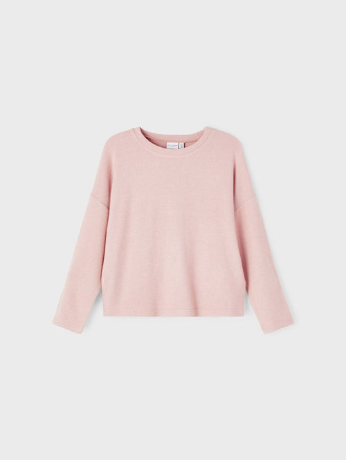 Victi Knit Sweaters - Pale Mauve - TeeShoppen Group™ - Knitwear - Name It