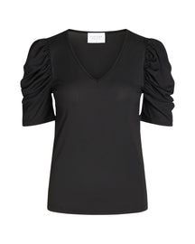 Vya blouse - zwart