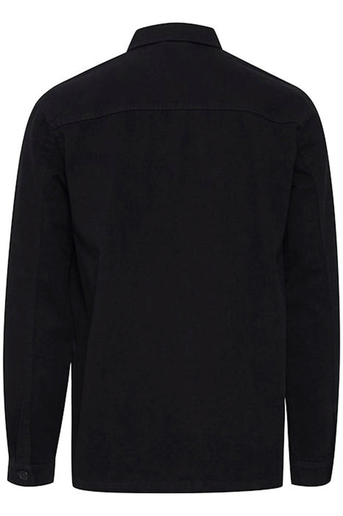 Wand Overshirt - True Black - TeeShoppen Group™ - Formal Shirts & Blouses - Solid