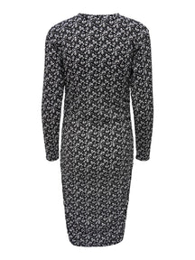 Zille Ruching Dress - Zwart