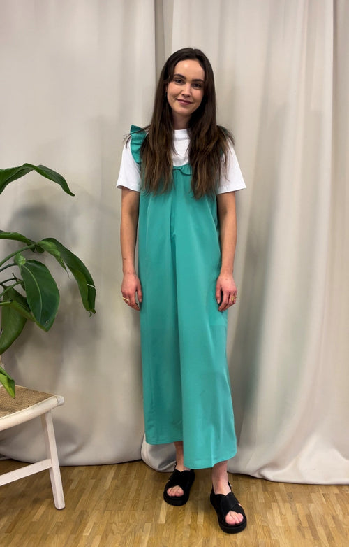 Zora Midi Dress - Marine Green - TeeShoppen Group™ - Dress - ONLY